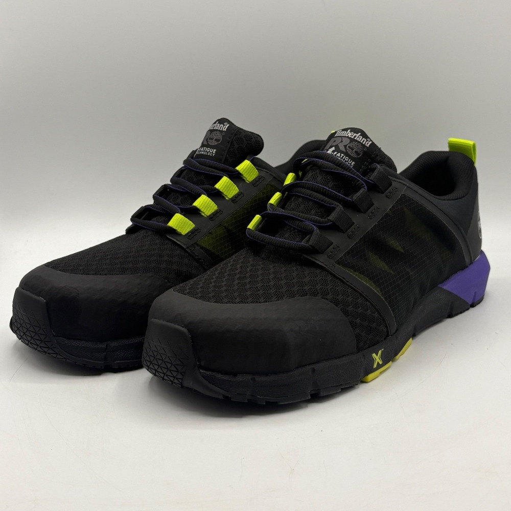Timberland PRO Radius Composite Safety Toe Work Shoes Black A2844 Womens Size 8